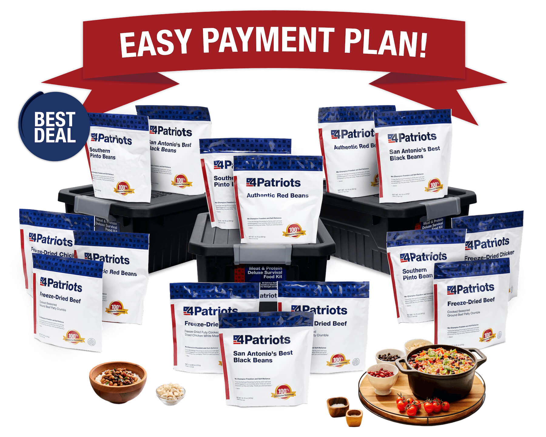 4Patriots Meat & Protein Kit Product Array